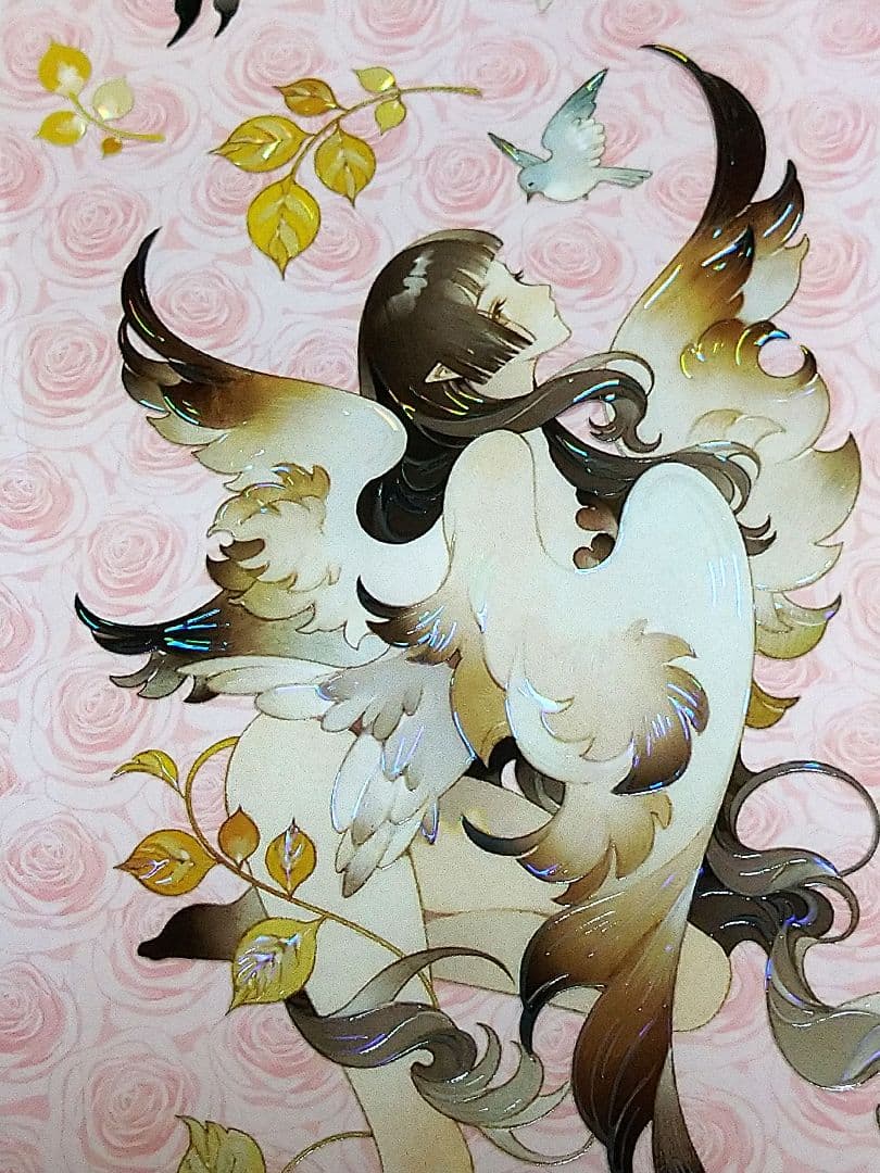 J1040＃夜雀之灵(贝壳光)studiovi切り売り海外人物マステ女の子