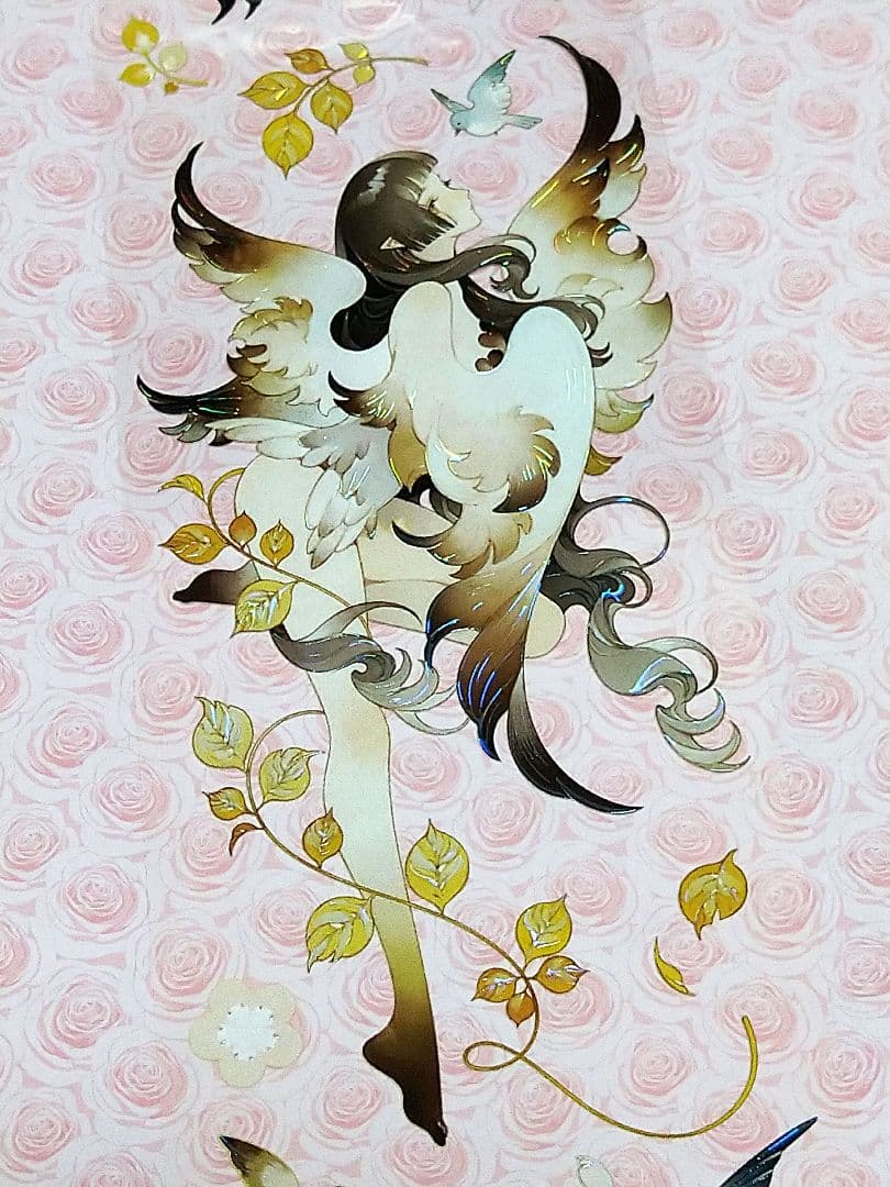 J1040＃夜雀之灵(贝壳光)studiovi切り売り海外人物マステ女の子