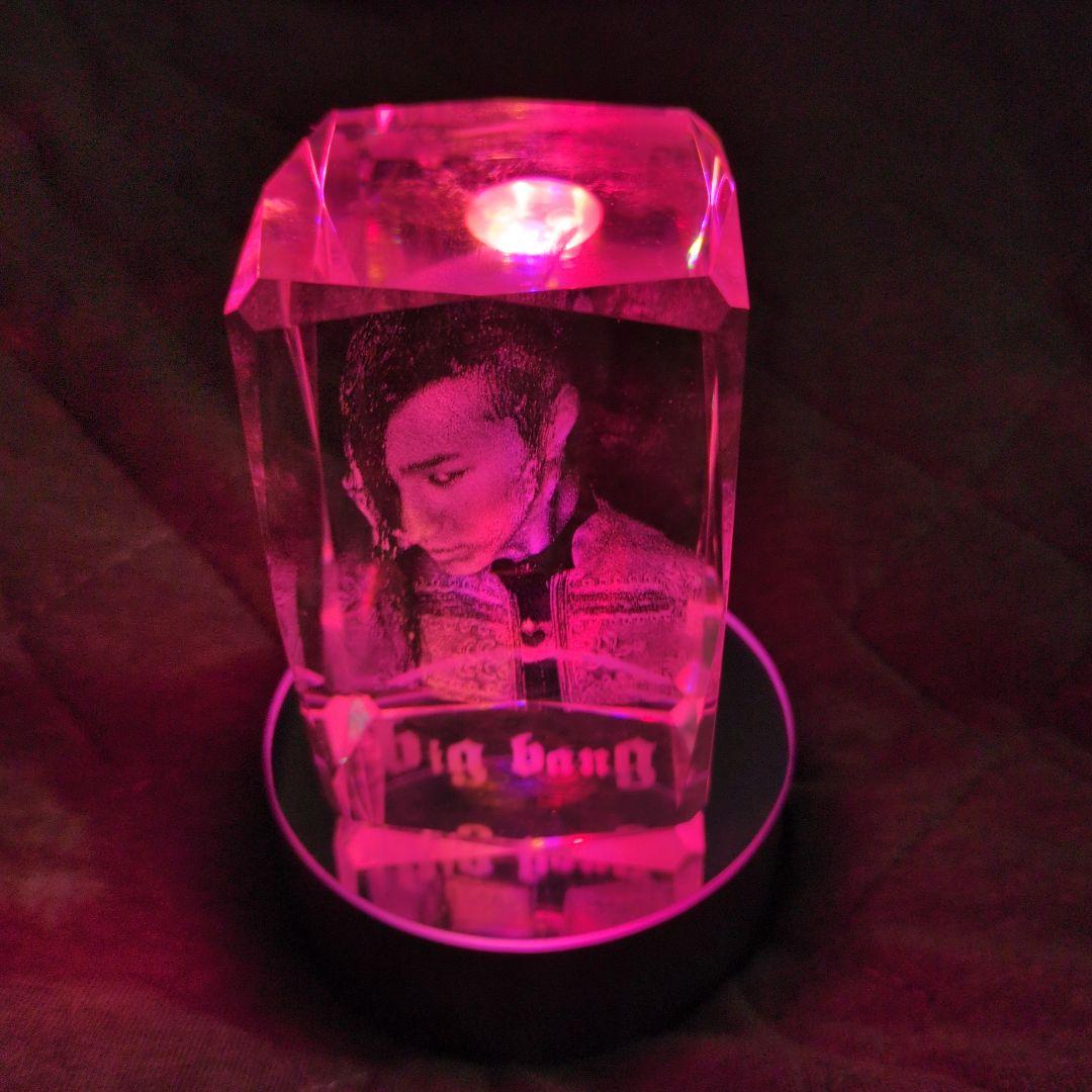 超激レア　BIGBANG グッズ　LED置物　G-DRAGON T.O.Pセット