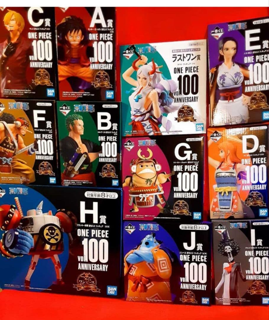ワンピース 一番くじ　vol.100 フィギュア　１１種