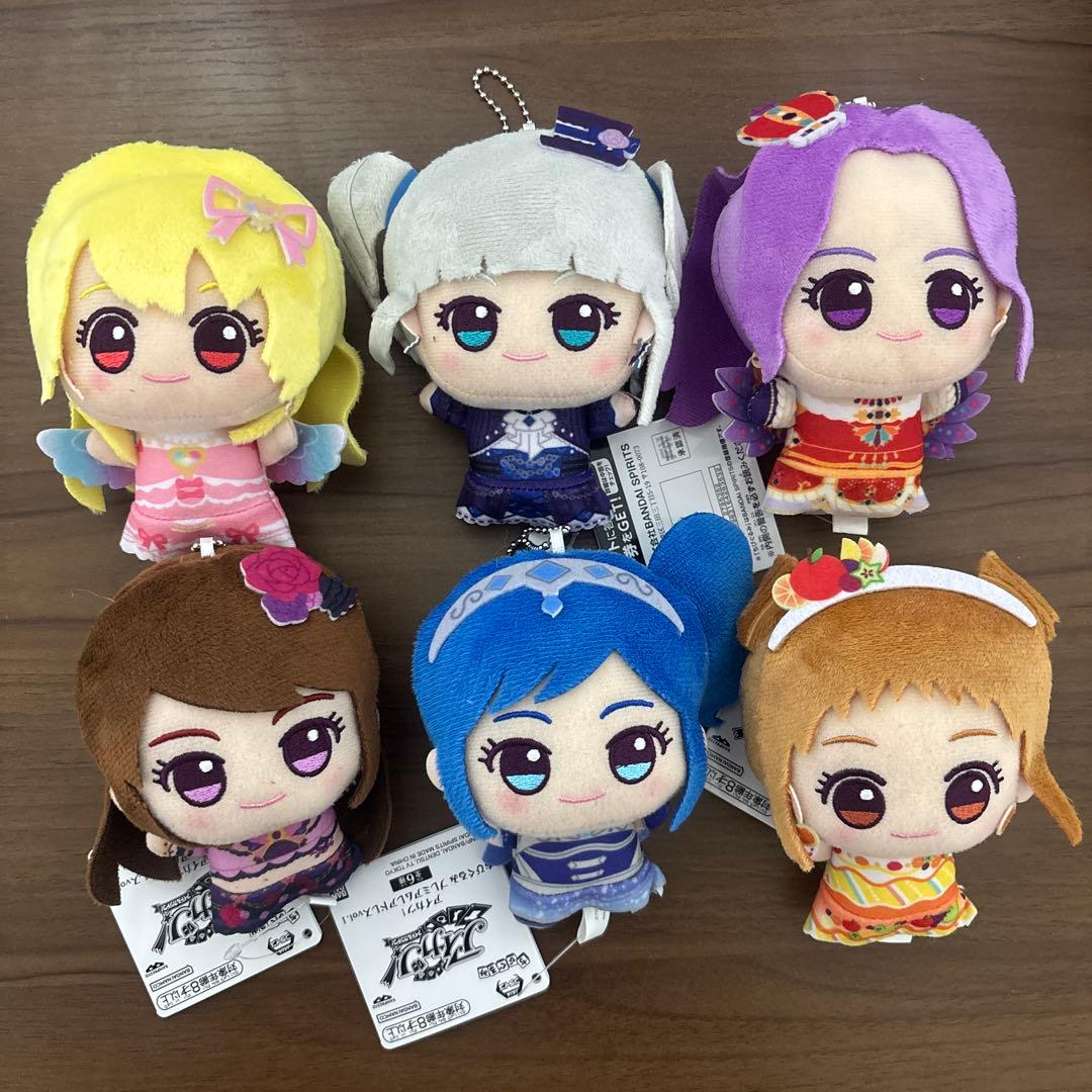 アイカツ！　プレミアムドレス　ぬいぐるみ 6体セット