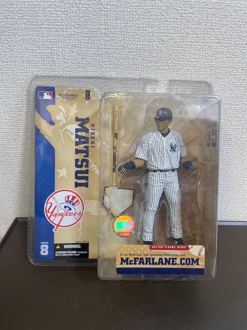 レア！　松井秀喜　ヤンキース　マクファーレンシリーズ8 ピンストライプフィギュア