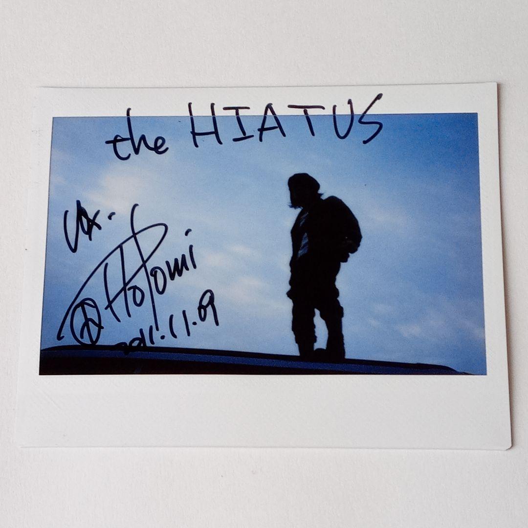 細美武士 theHIATUS サイン ポラロイド