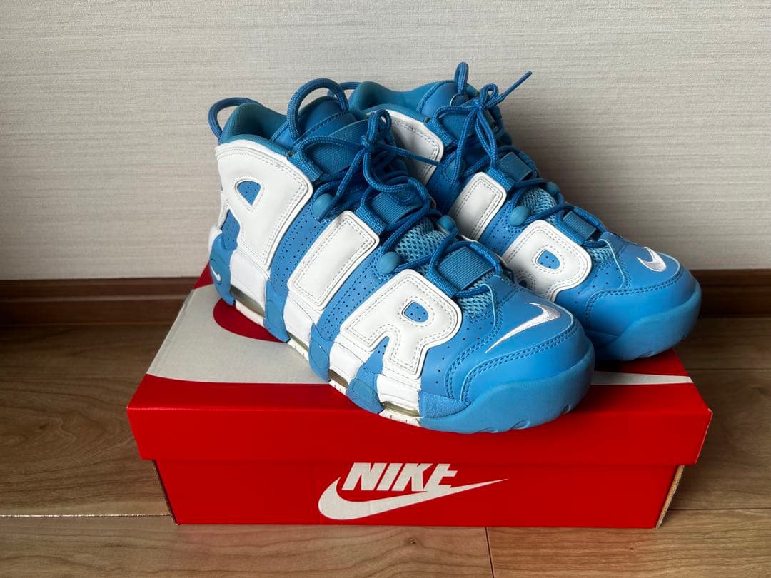 More Uptempo モアアップテンポ　ユニバーシティブルー　27cm