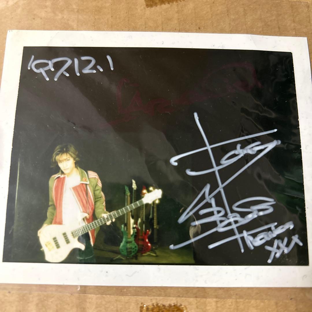 ラルク　L'Arc〜en〜Ciel サイン　Tetsu