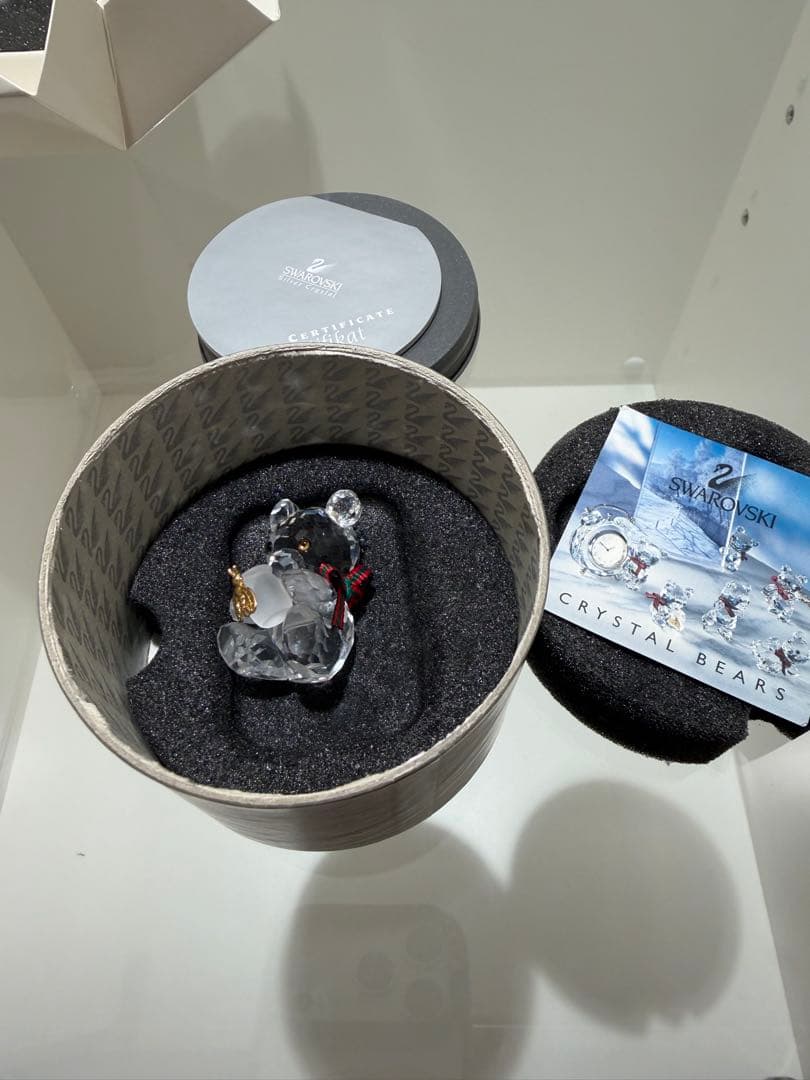 スワロフスキー　クリスベア　セレブレーション　ハニーポット　クリスマス