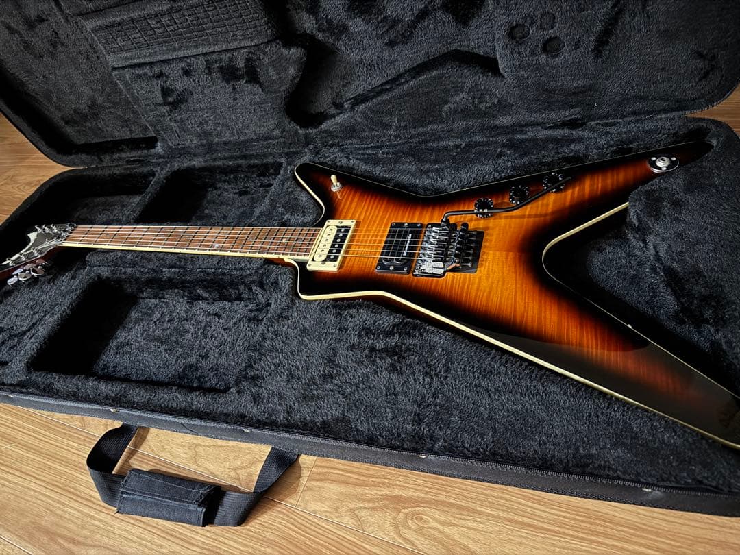 ギター DEAN ML79 FLOYD Trans Brazilia