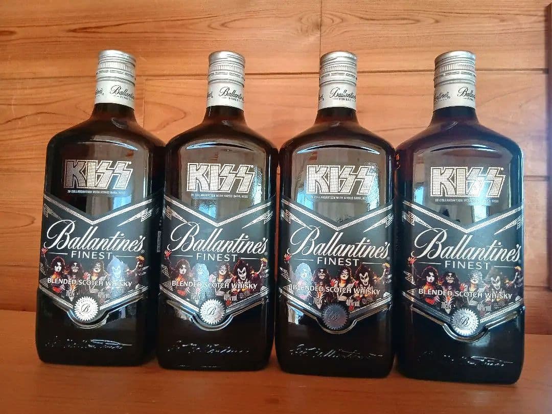 KISS Ballantine's Finest 4本セット