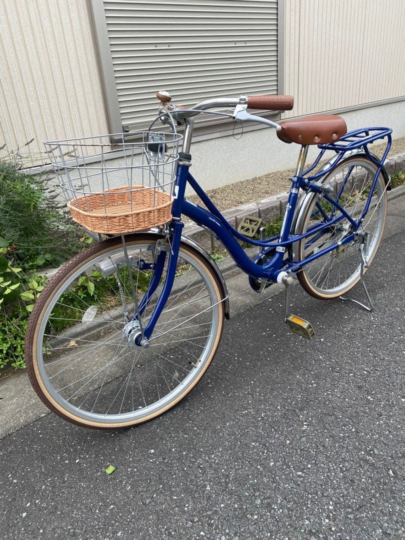 子供用自転車 紺フレーム 24インチ　サイクルベースあさひ