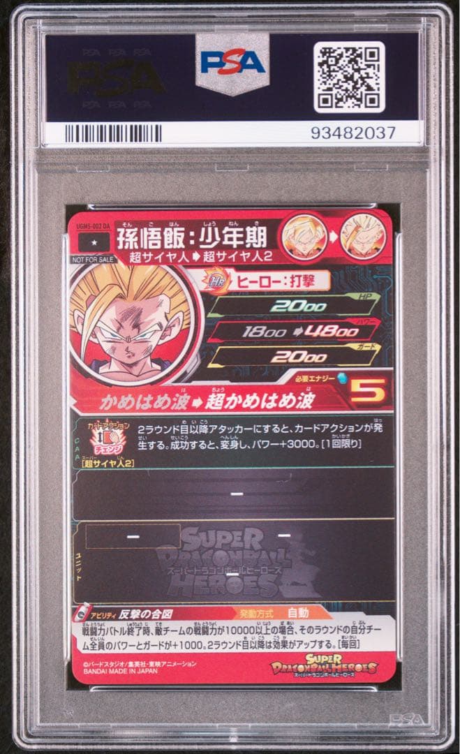 PSA10 孫悟飯　少年期