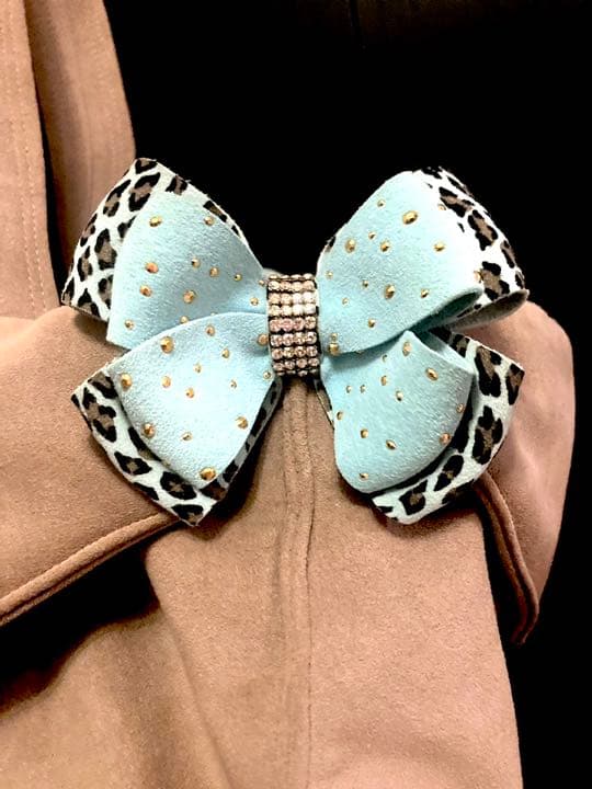 【美品】スーザンランシー オーダー キャリーバッグ ブラウン×ライトブルー