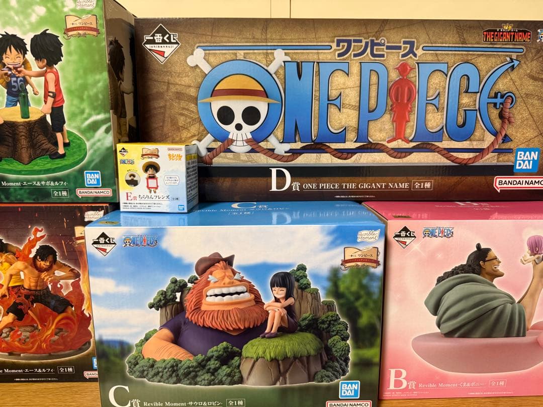 最終値下げ！！　ワンピース フィギュア 6体セット 一番くじ　コンプリート