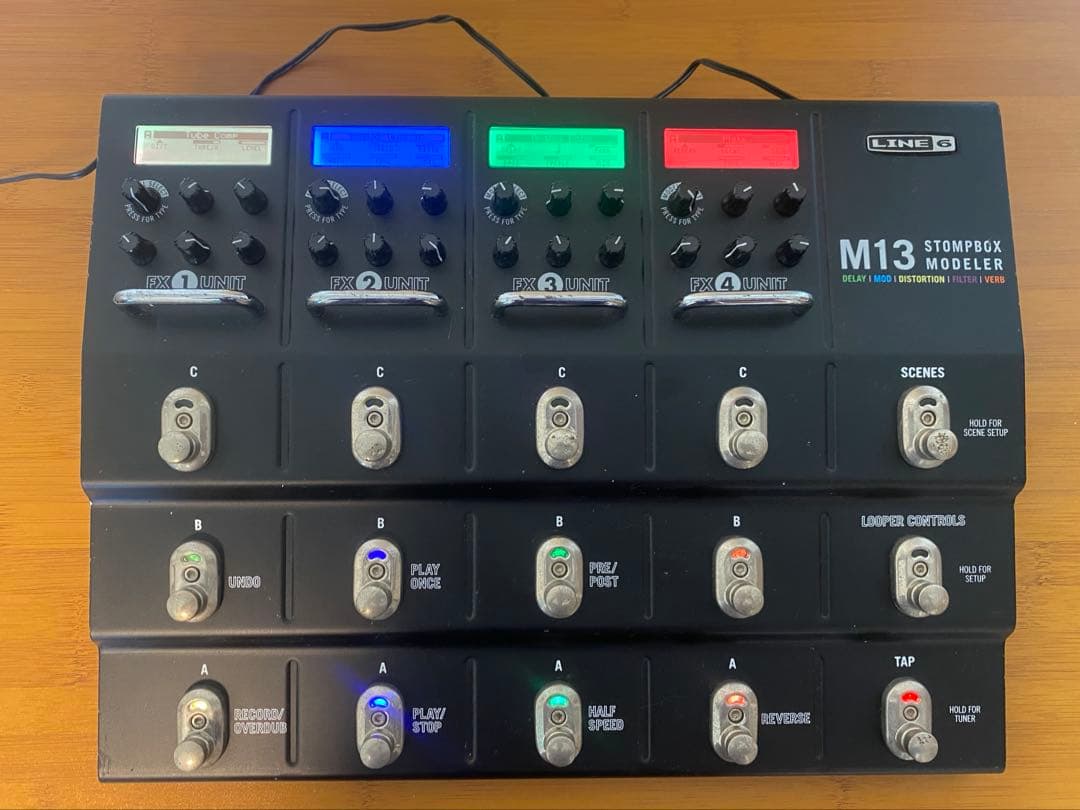 Line 6 M13 ストンプボックスモデラー