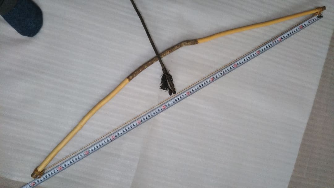 (2月限定)アイヌ民具弓矢セット　クとへペライ