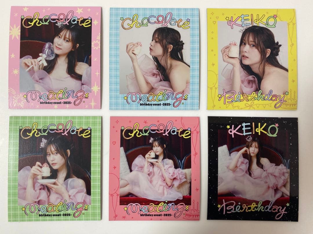 Kalafina KEIKO ファンミーティング チェキ風マグネット 6種コンプ