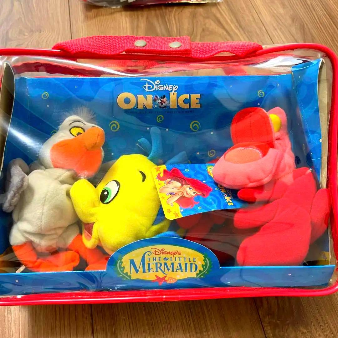 ディズニーオンアイス　リトルマーメイド　人形セット　ディズニー　シー