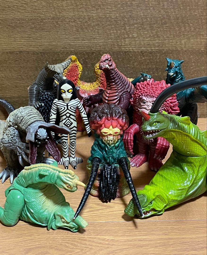 バンダイ ウルトラ怪獣シリーズ パワード グレート 怪獣ソフビ　10個セット