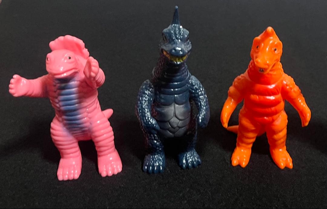 復刻 ブルマァク ミニ怪獣シリーズ やまなや 三体セット