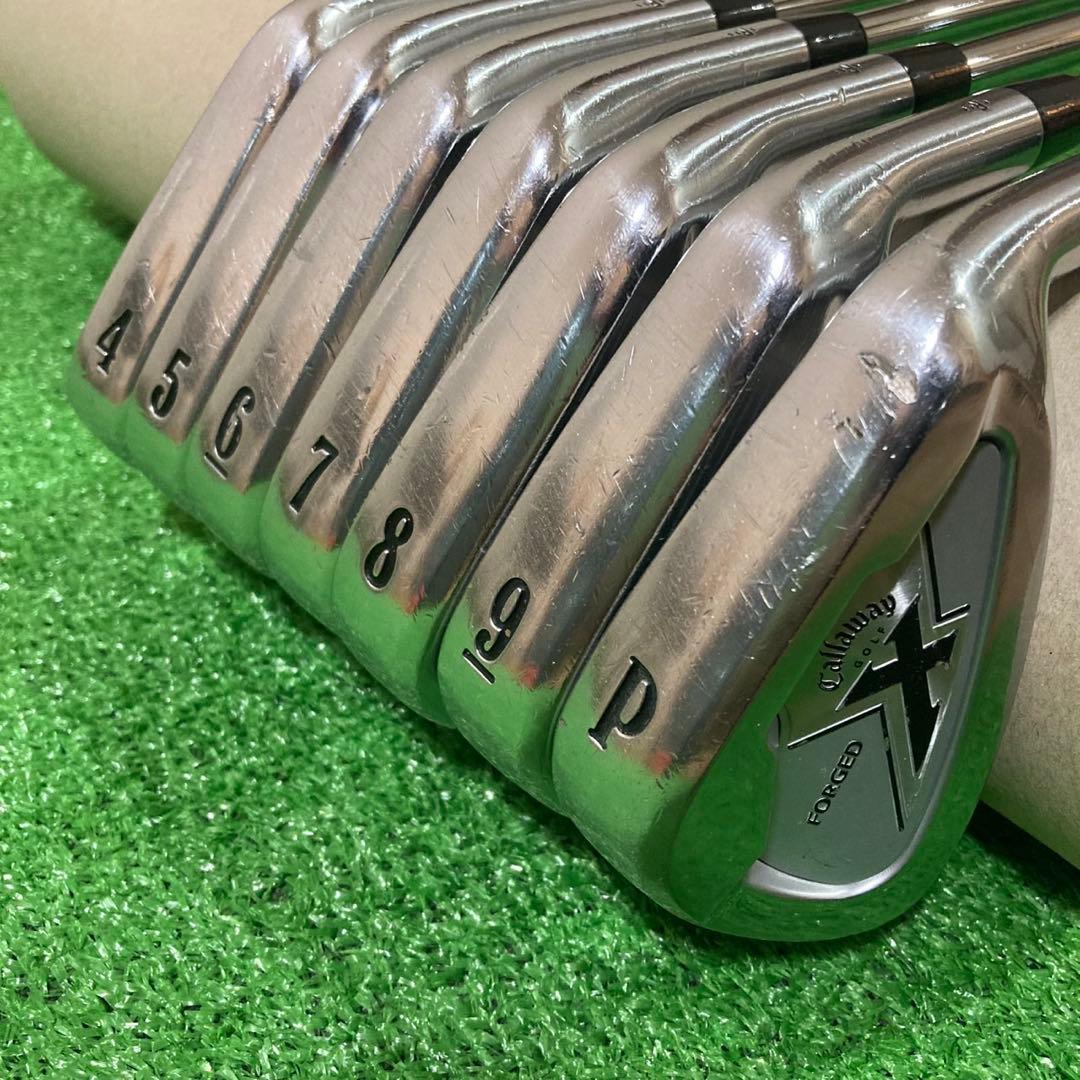 初代キャロウェイ X Callaway X FORGEDアイアンセット 2007