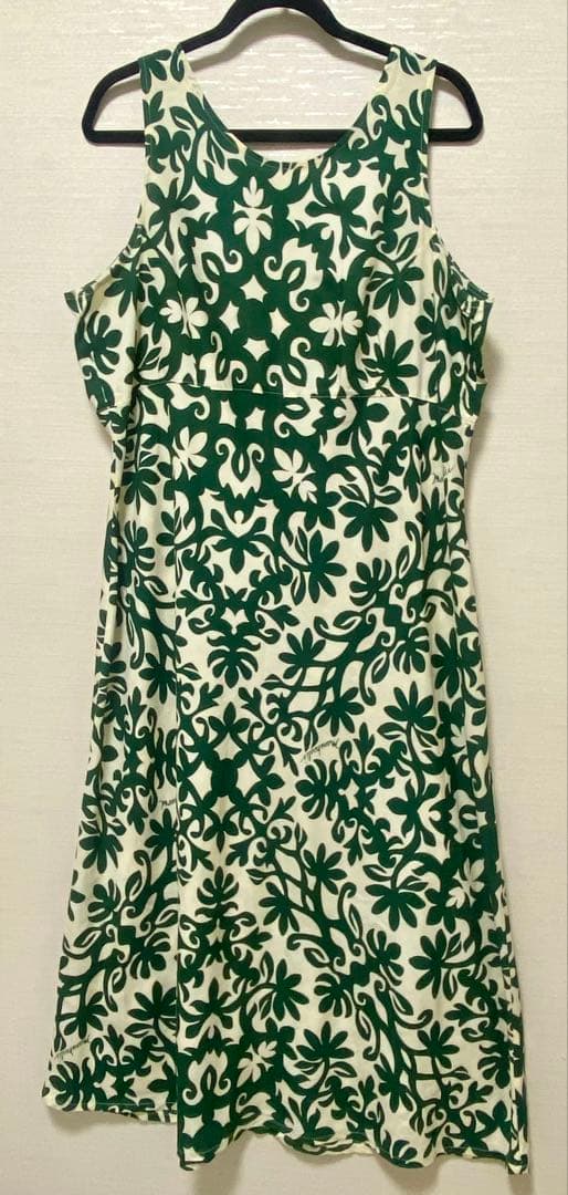 manuheali'i マヌヘアリィ ロングドレス　XLサイズ（ハワイサイズ）