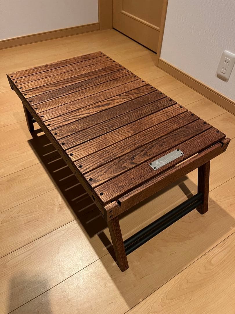 ハレテーブル　ブラックデザイン　美品