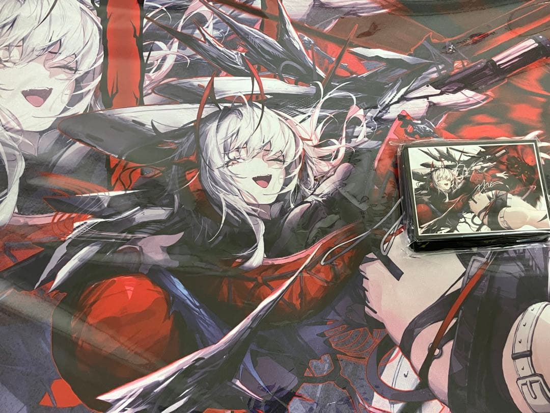 白詰草　スリーブ　プレイマット　アークナイツ　ウィシャデル