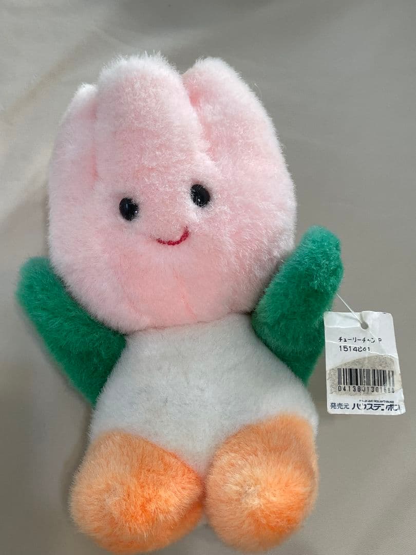 《タグ付き》ハウステンボス 初代チューリーちゃん ピンク　ぬいぐるみ