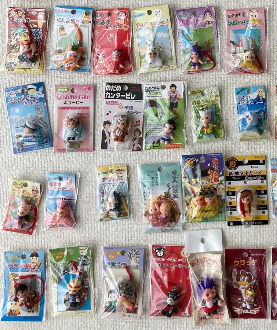 ご当地キューピー　78個　まとめ売り　キーホルダー・ストラップ　レア