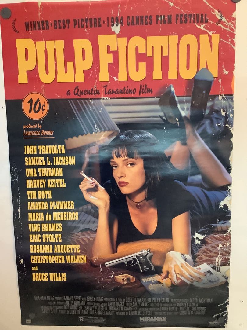 90’s pulpfiction Movie Poster 61*91.5cm