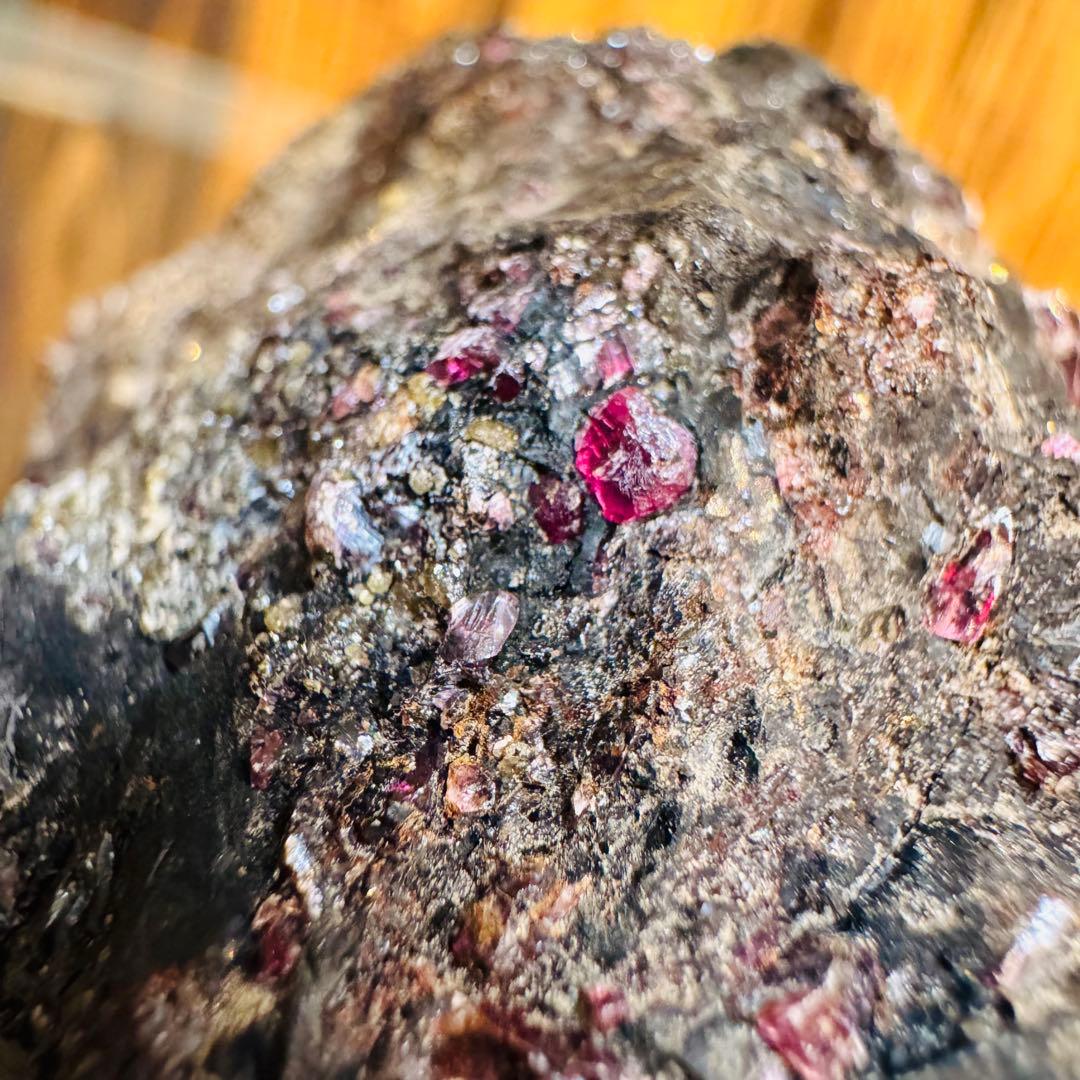 国産鉱物 パイロクスマンガン 愛知 ハイグレード クラスター