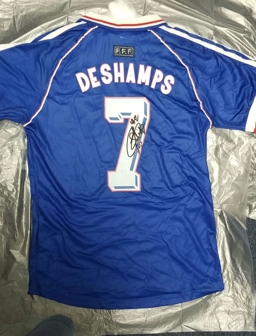 デシャン　ディディエ・デシャン　ディディエデシャン　直筆サイン　サイン