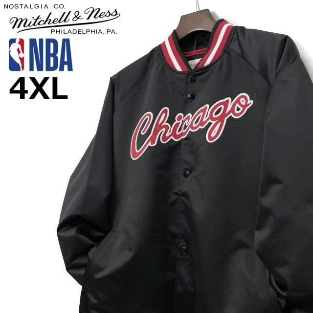 Mitchell & Ness Chicago NBA ジャケット 4XL