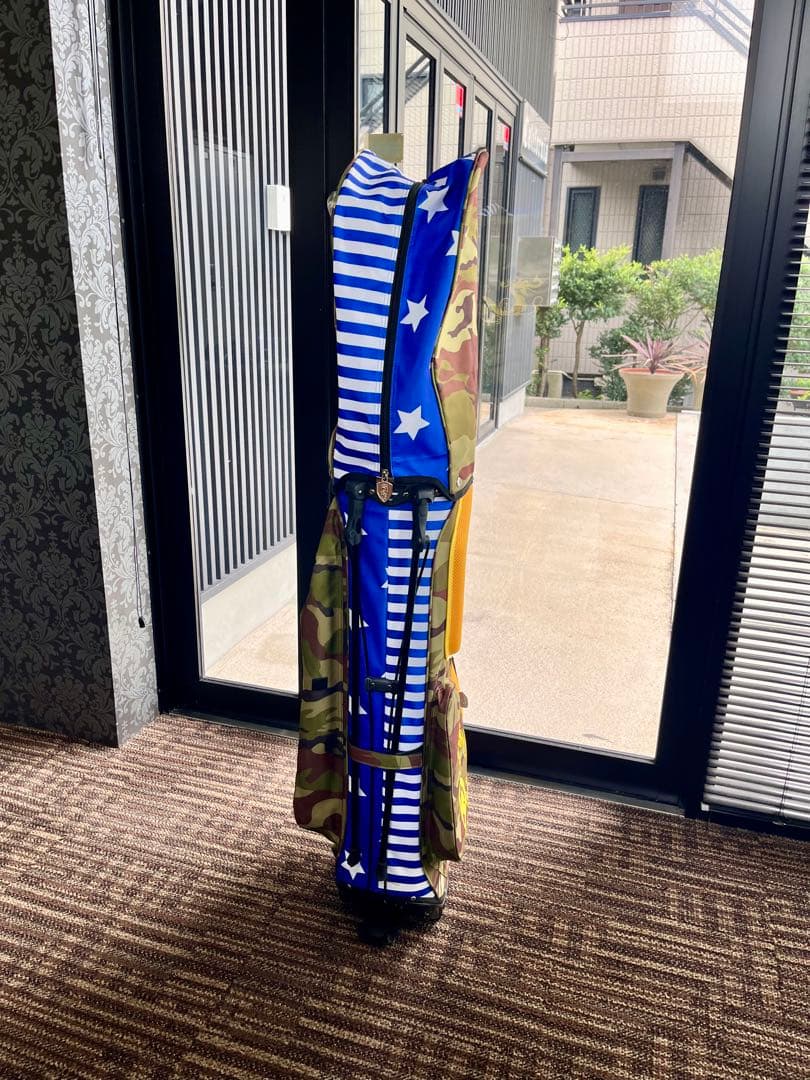 ダンスウィズドラゴン 迷彩柄キャディバッグ