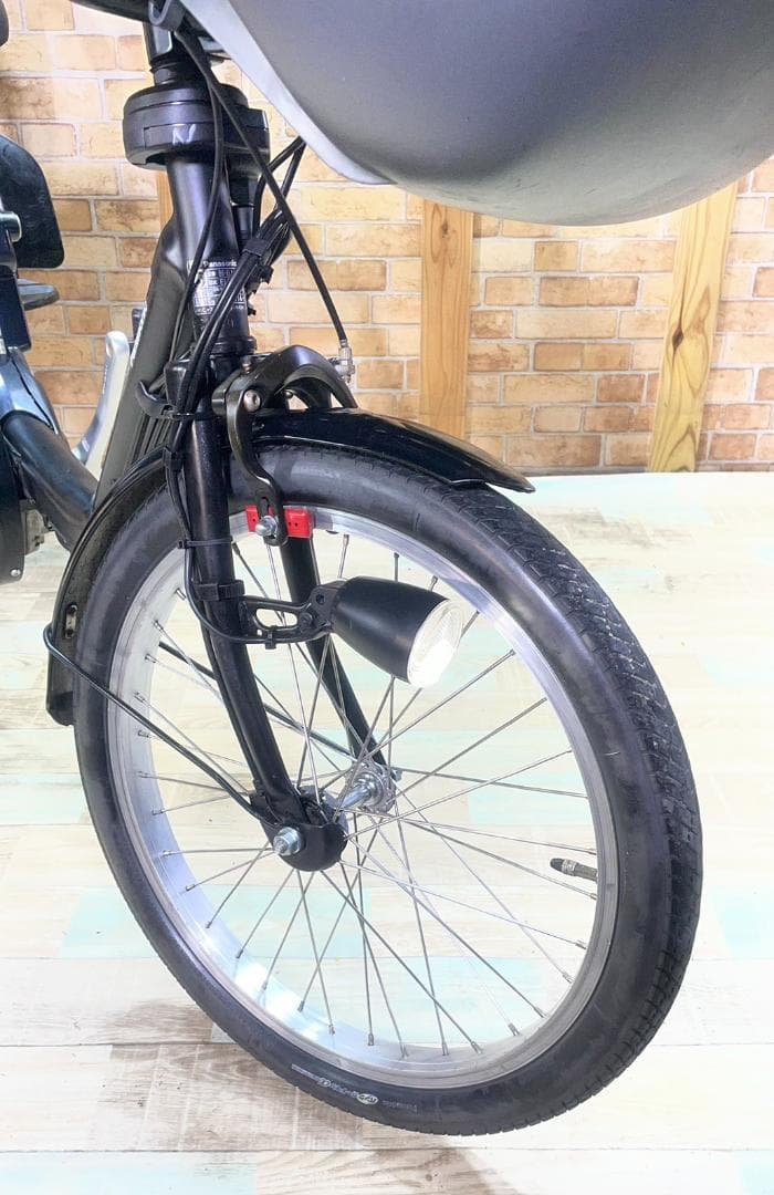 マットブラック 2018 パナソニック 子供乗せ電動アシスト自転車 H3332