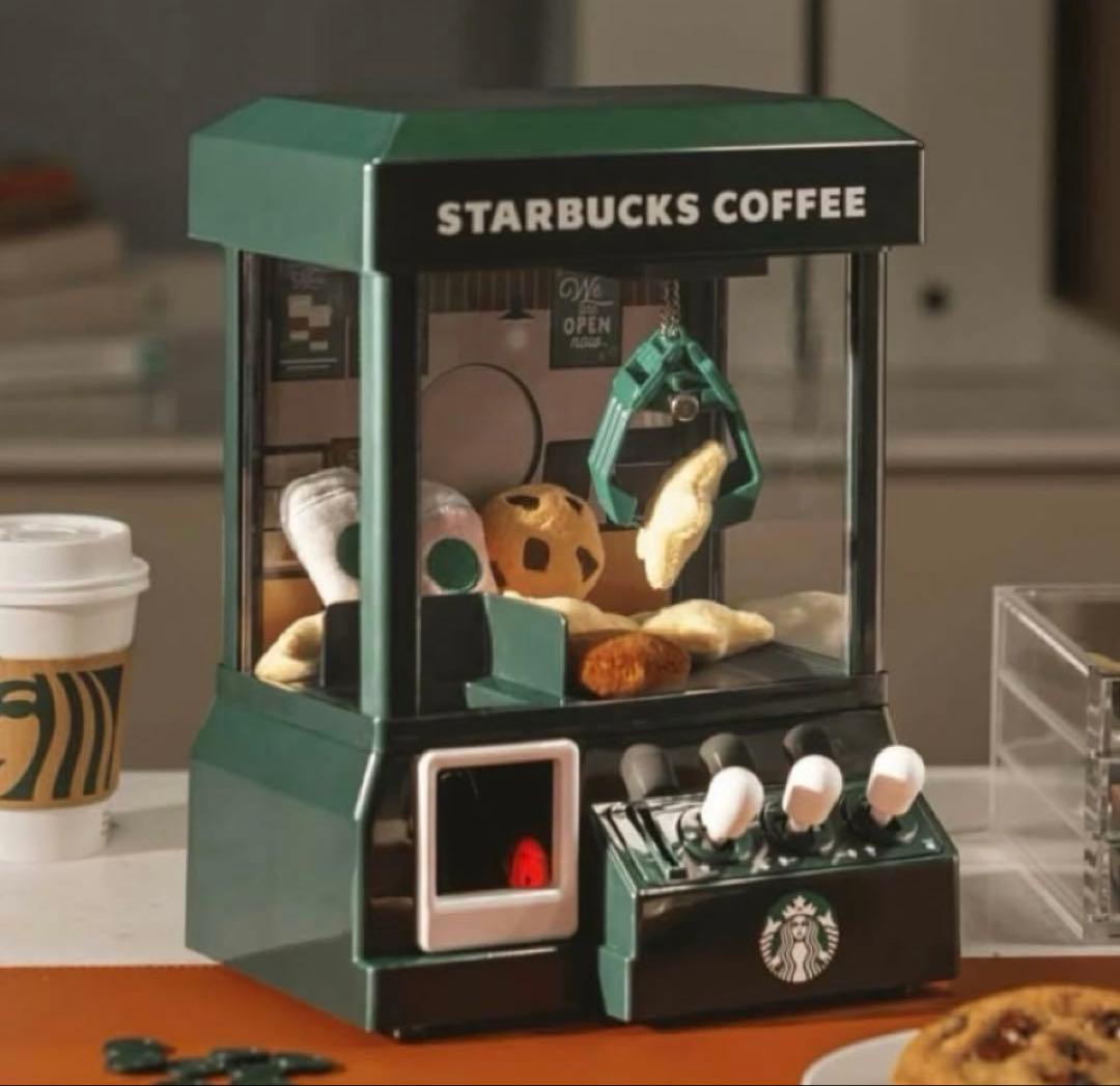 激レア　スターバックス　シンガポール　クレーンゲーム　ぬいぐるみ