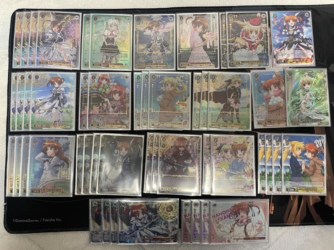 ヴァイス 魔法少女リリカルなのは 8扉ほぼフルフォイルデッキ + 組換パーツ付！