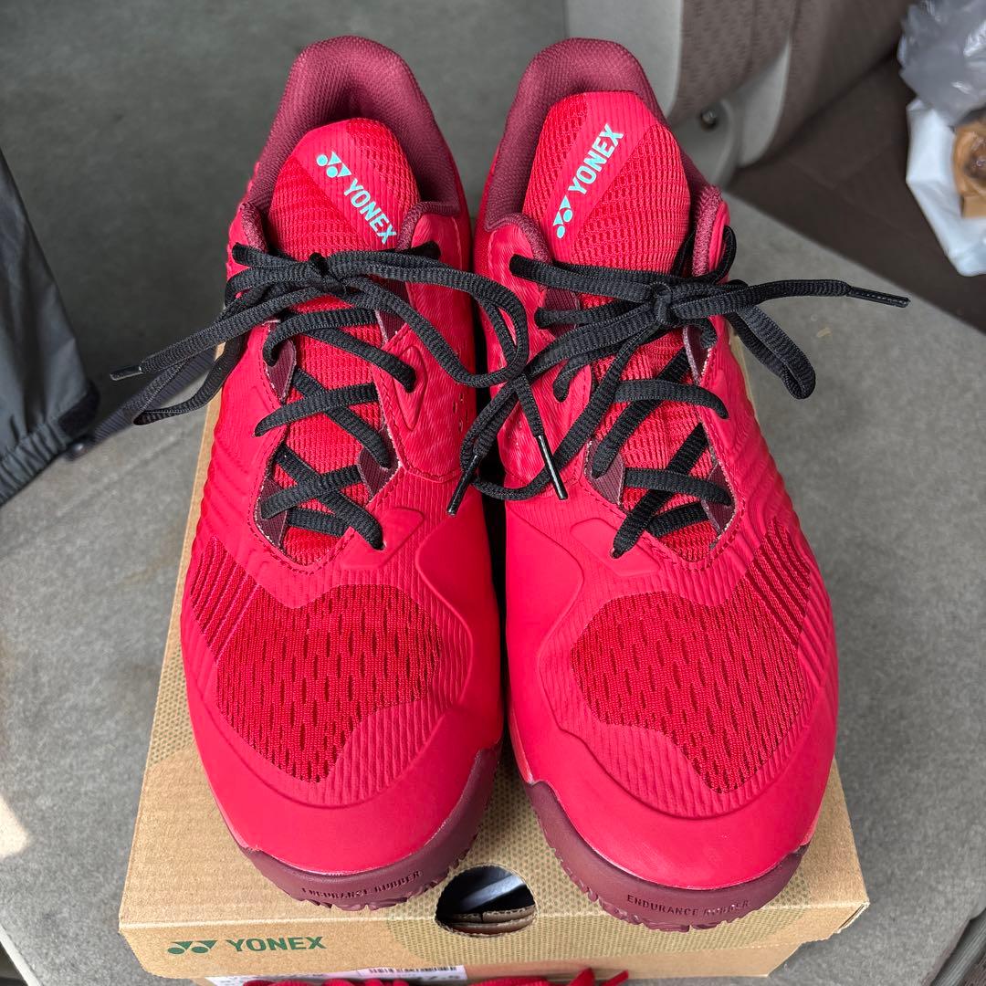 YONEX SONICAGE GCテニスシューズ レッド