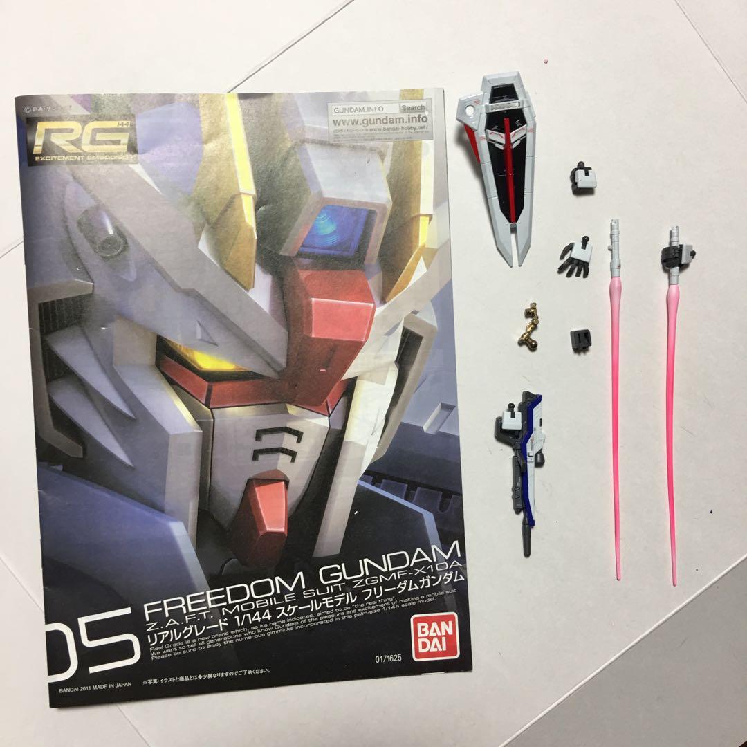 ガンプラ 1/144 RG フリーダム ガンダム 完成品 ガンダムSEED