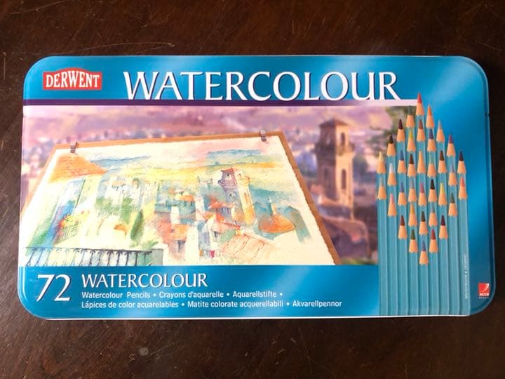 水彩色鉛筆  72色  【ダーウェント】