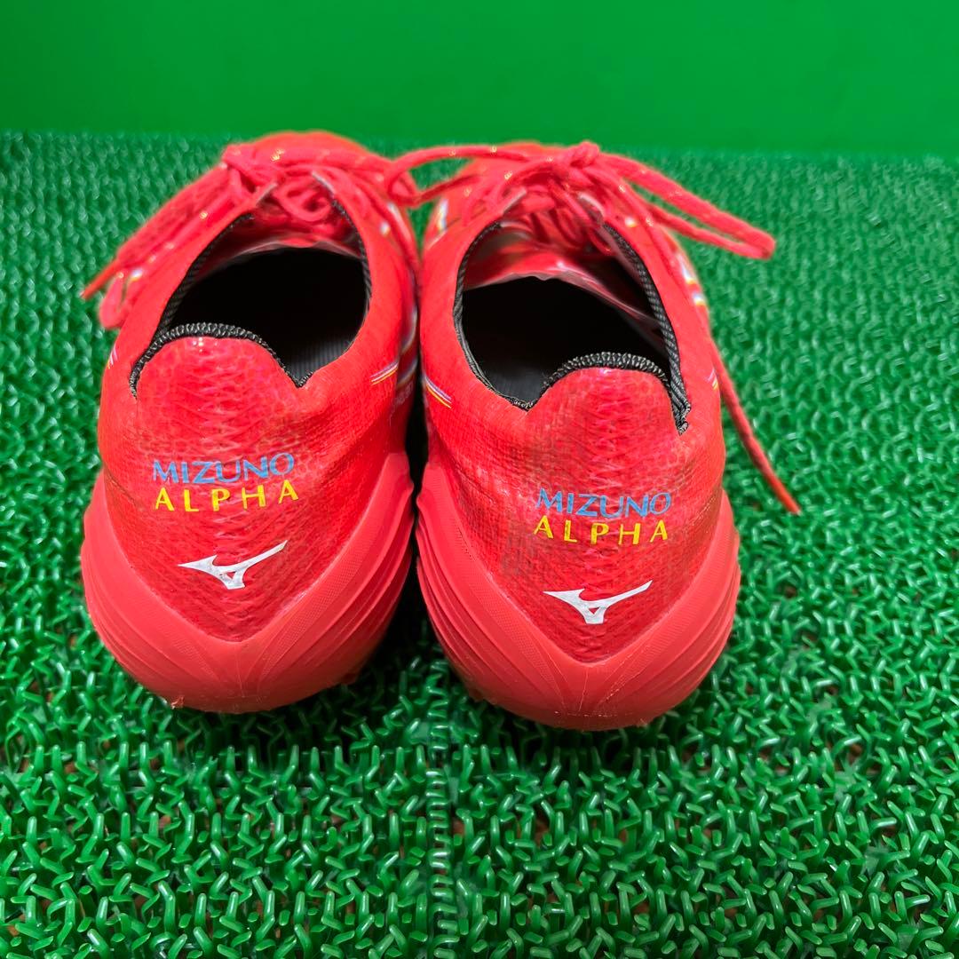 ミズノ サッカースパイク アルファ JAPAN(レッド)