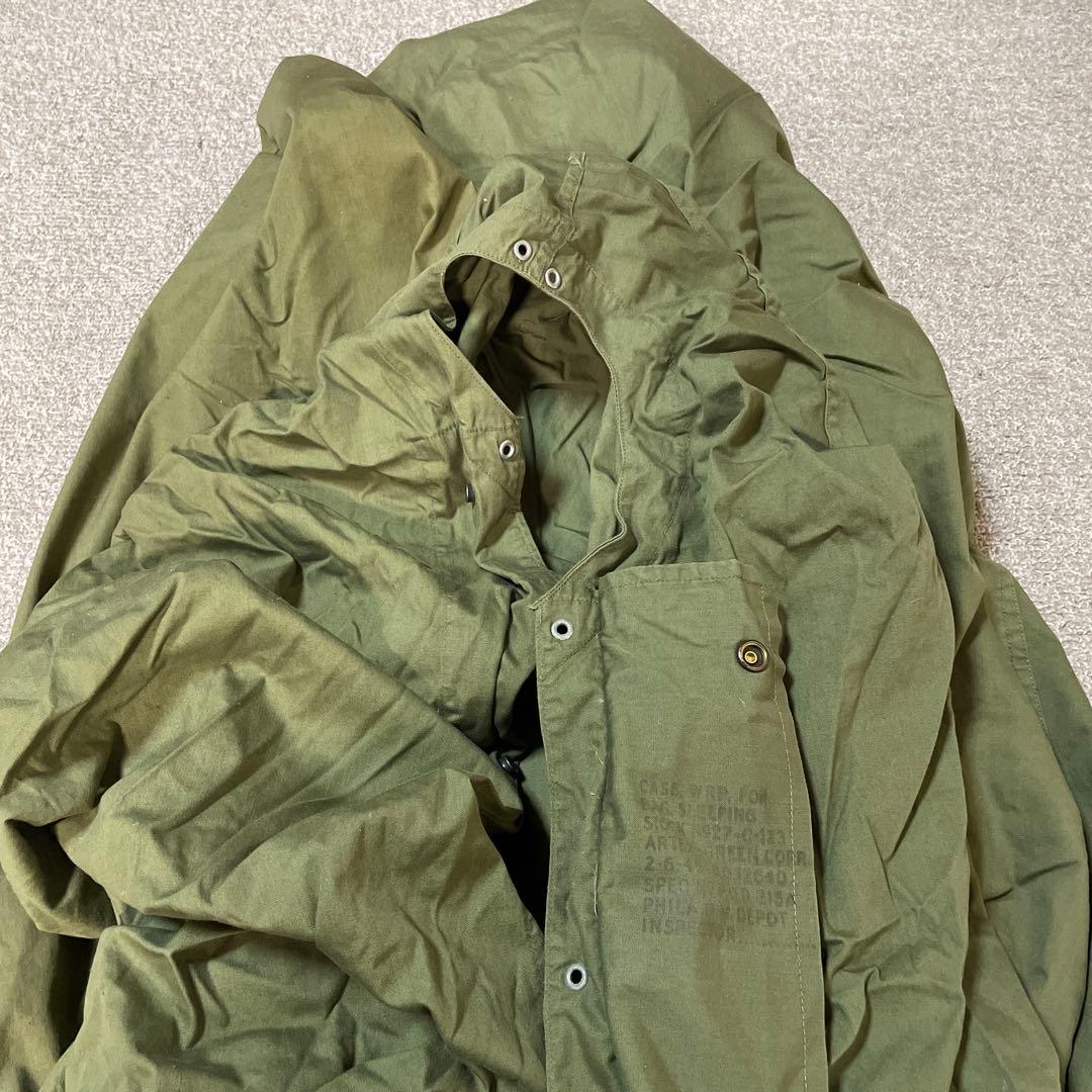 ミリタリー　米軍　ビンテージ　寝袋　M-1949