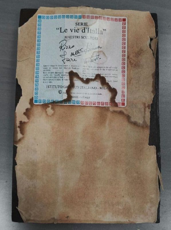 Le Vie D'italia　立体絵画　イタリア