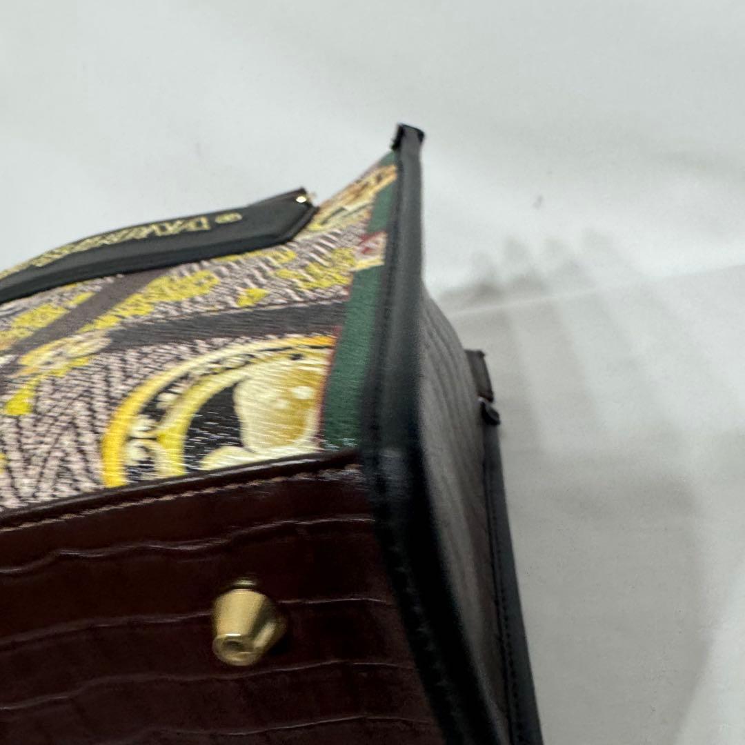 未使用に近い✨マーク&ロナ オリジナルベルトチェック カートバッグ