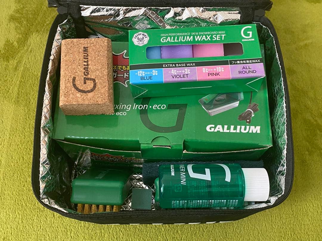 【中古】　GALLIUM ガリウム ワックス トライアルセット アイロン付き