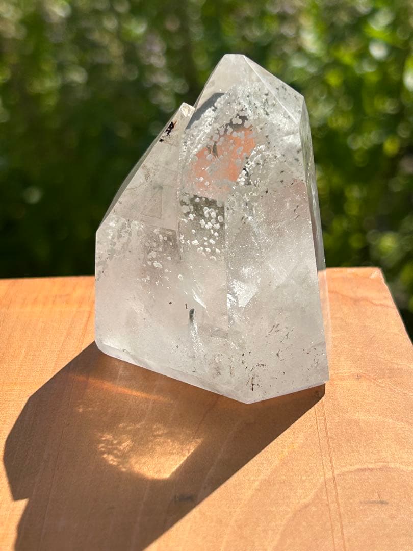 ホワイトファントムクォーツとても珍しい存在感のある石　希少価値‼️大特価SALE