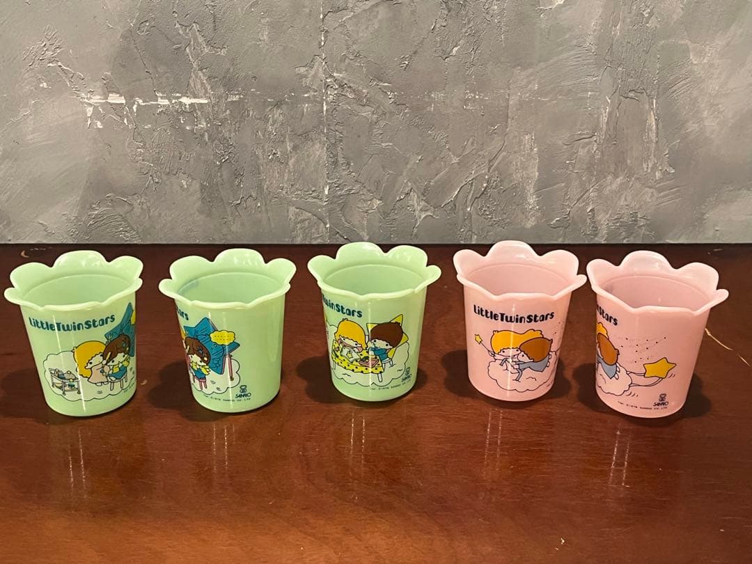 Little Twin Stars キキララ　アイスクリームカップ　三種５個