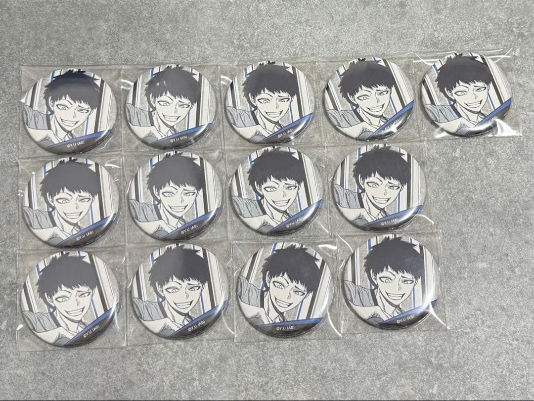 矢颪碇 桃源暗鬼 缶バッジ vol.1 メディコス 原作 13点