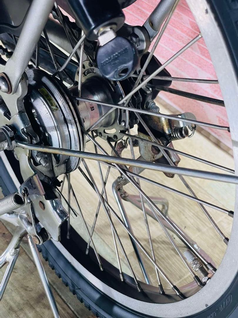 K2616 電動自転車ブリヂストン アンジェリーノ 子供乗せ 20インチ