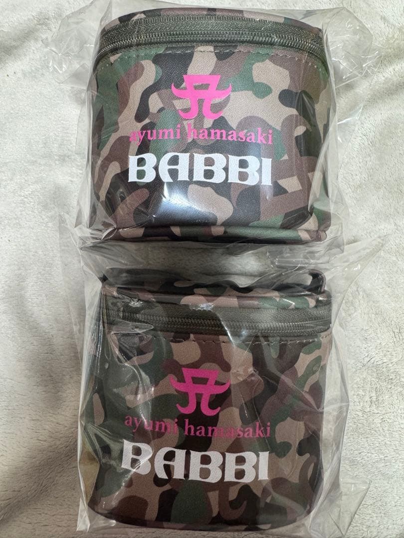 浜崎あゆみ　BABBI オリジナルミニバニティポーチセット　未開封