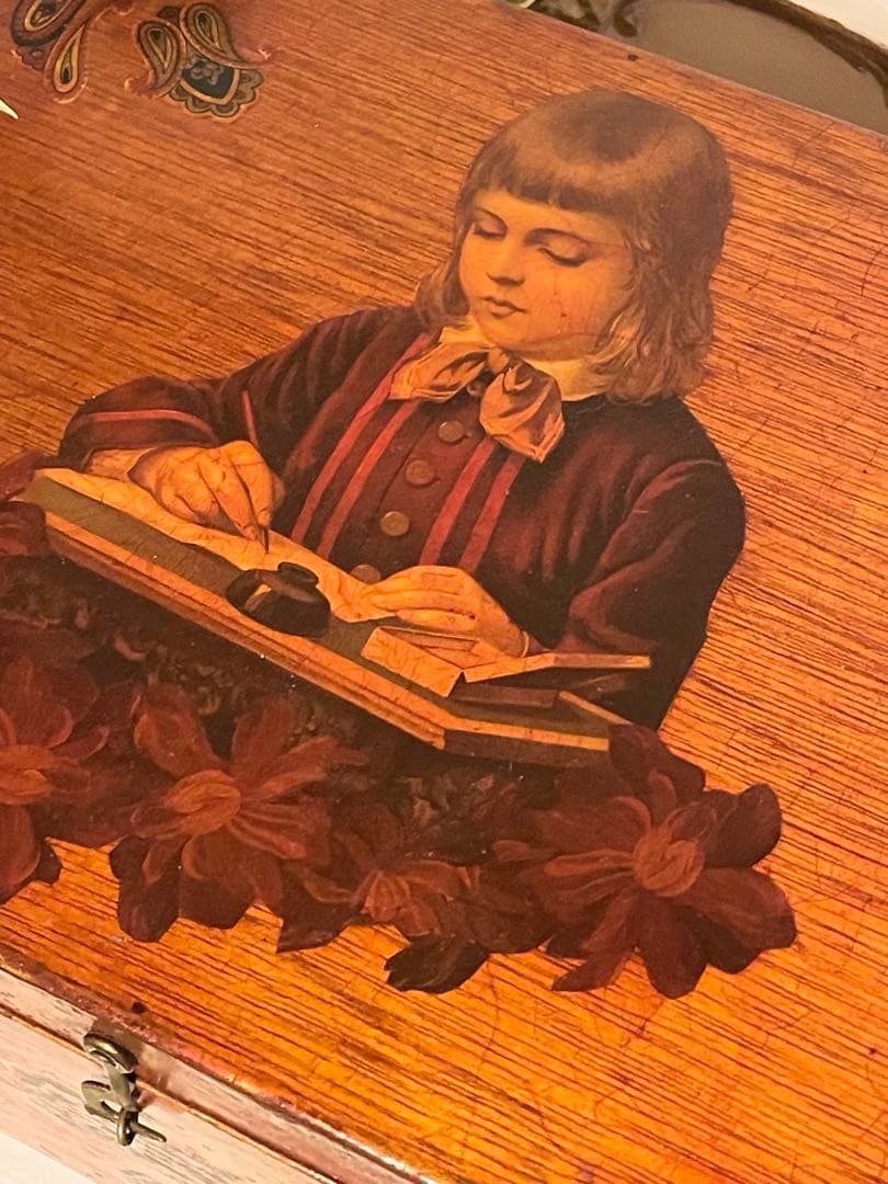 UKフランスの木箱　アンティーク